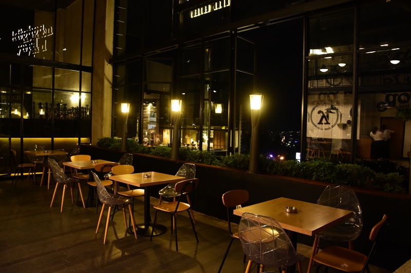 Kitchen Yard on Saturday Night
